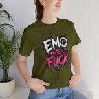 Emo As Fuck T-Shirt | Alternative Emo Graphic Tee | Goth & Scene Aesthetic Shirt | Unisex Softstyle Tee (18 Colors) - Anything AF