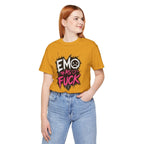 Emo As Fuck T-Shirt | Alternative Emo Graphic Tee | Goth & Scene Aesthetic Shirt | Unisex Softstyle Tee (18 Colors) - Anything AF
