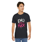 Emo As Fuck T-Shirt | Alternative Emo Graphic Tee | Goth & Scene Aesthetic Shirt | Unisex Softstyle Tee (18 Colors) - Anything AF