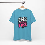 Emo As Fuck T-Shirt | Alternative Emo Graphic Tee | Goth & Scene Aesthetic Shirt | Unisex Softstyle Tee (18 Colors) - Anything AF