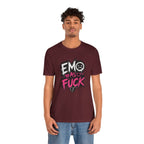 Emo As Fuck T-Shirt | Alternative Emo Graphic Tee | Goth & Scene Aesthetic Shirt | Unisex Softstyle Tee (18 Colors) - Anything AF