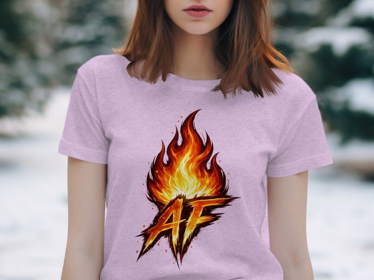 Fire AF Emoji Edition T-Shirt - Anything AF
