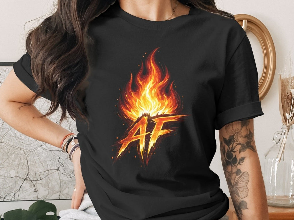 Fire AF Emoji Edition T-Shirt - Anything AF