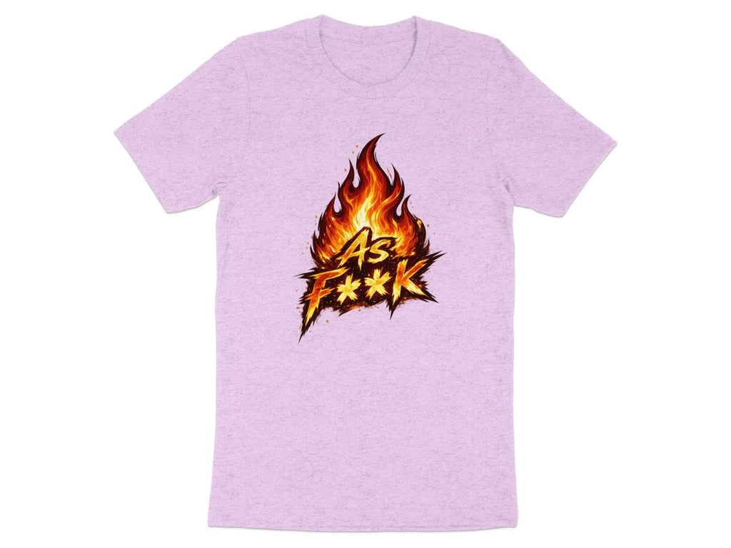 Fire As F**K Emoji T-Shirt | Flaming Graphic Tee - Anything AF