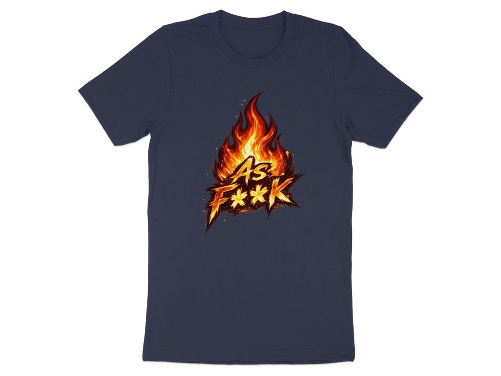 Fire As F**K Emoji T-Shirt | Flaming Graphic Tee - Anything AF