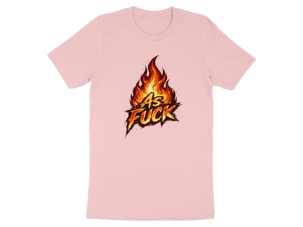 Fire As Fuck Emoji T-Shirt | Flaming NSFW Graphic Tee - Anything AF