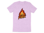 Fire As Fuck Emoji T-Shirt | Flaming NSFW Graphic Tee - Anything AF