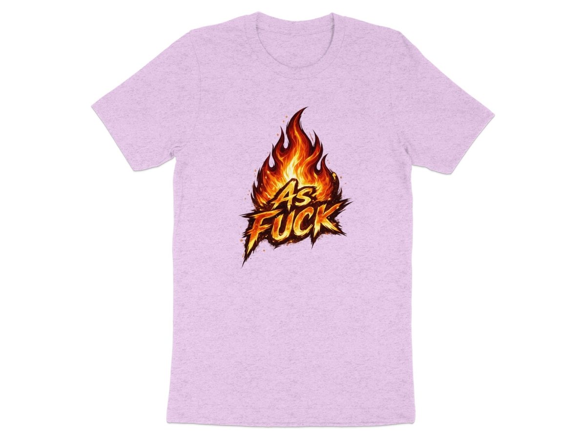Fire As Fuck Emoji T-Shirt | Flaming NSFW Graphic Tee - Anything AF