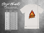 Fire As Fuck Emoji T-Shirt | Flaming NSFW Graphic Tee - Anything AF