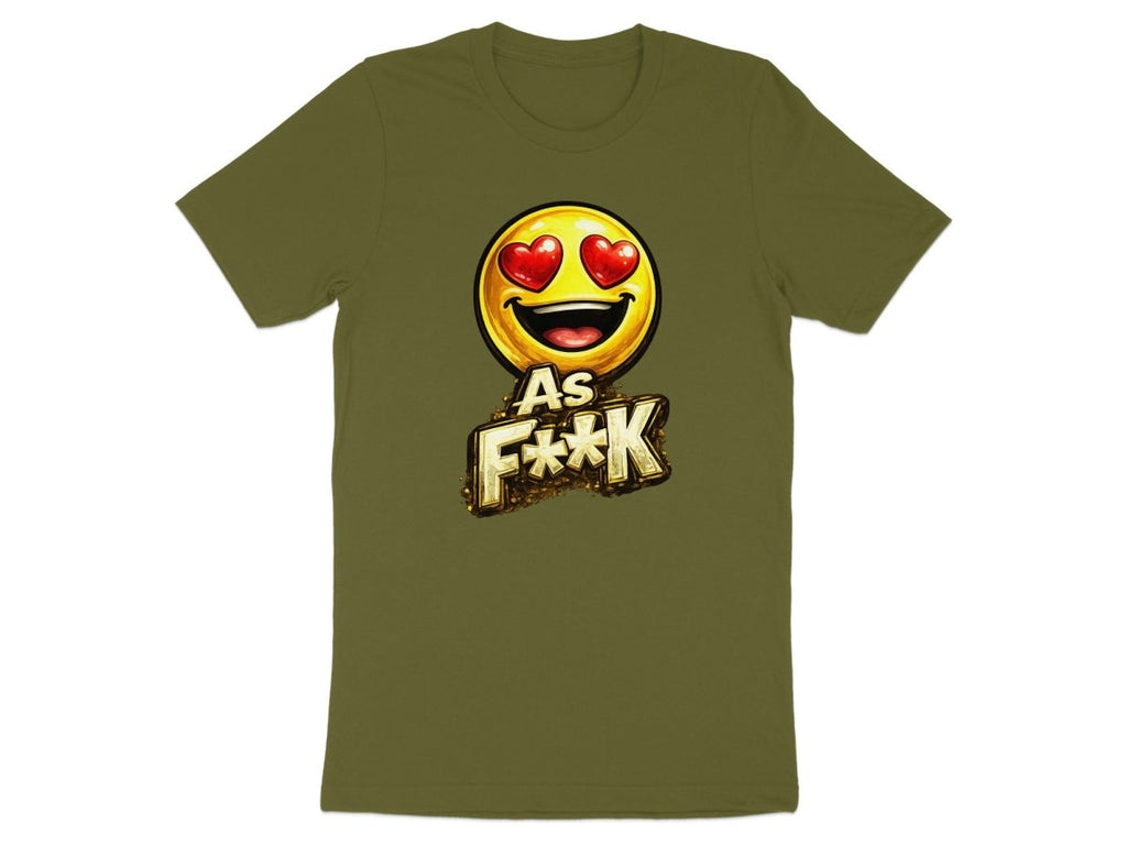 Heart Eyes As F**K Emoji T-Shirt | Love Emoji Graphic Tee - Anything AF