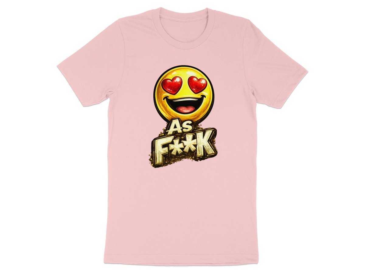 Heart Eyes As F**K Emoji T-Shirt | Love Emoji Graphic Tee - Anything AF