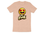 Heart Eyes As F**K Emoji T-Shirt | Love Emoji Graphic Tee - Anything AF