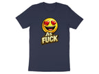 Heart Eyes As Fuck Emoji T-Shirt | Love Emoji NSFW Graphic Tee - Anything AF