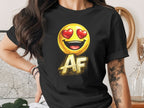 Heart Eyes Emoji AF Edition T-Shirt - Anything AF
