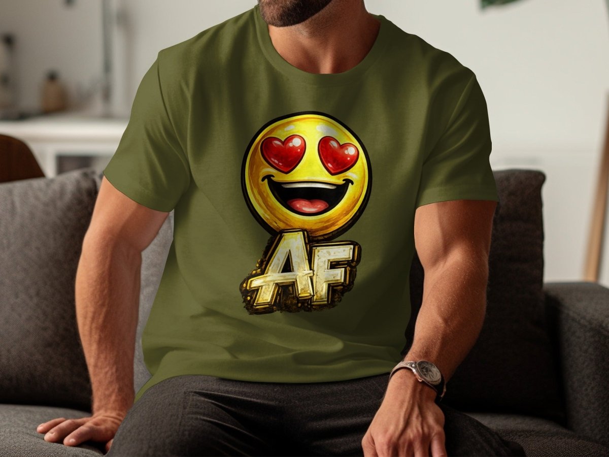 Heart Eyes Emoji AF Edition T-Shirt - Anything AF