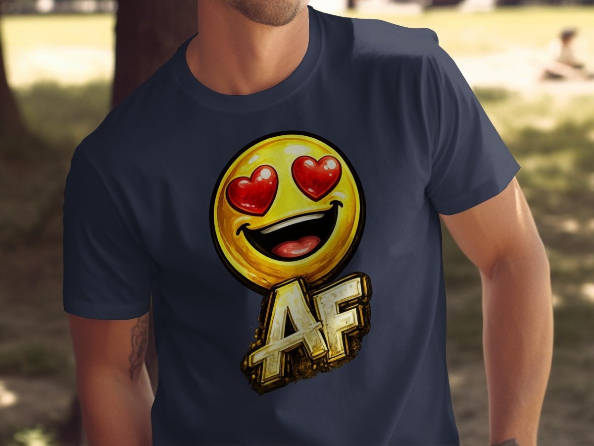 Heart Eyes Emoji AF Edition T-Shirt - Anything AF