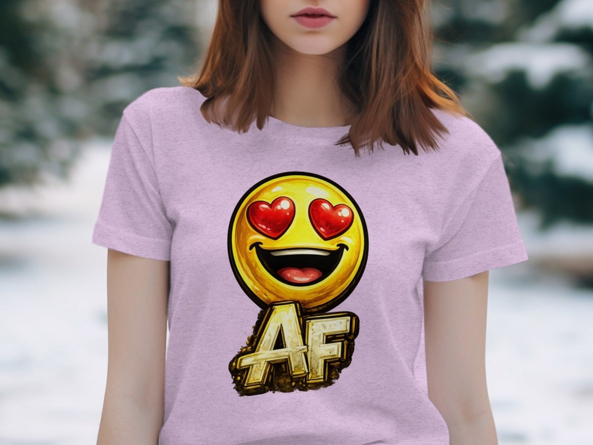 Heart Eyes Emoji AF Edition T-Shirt - Anything AF