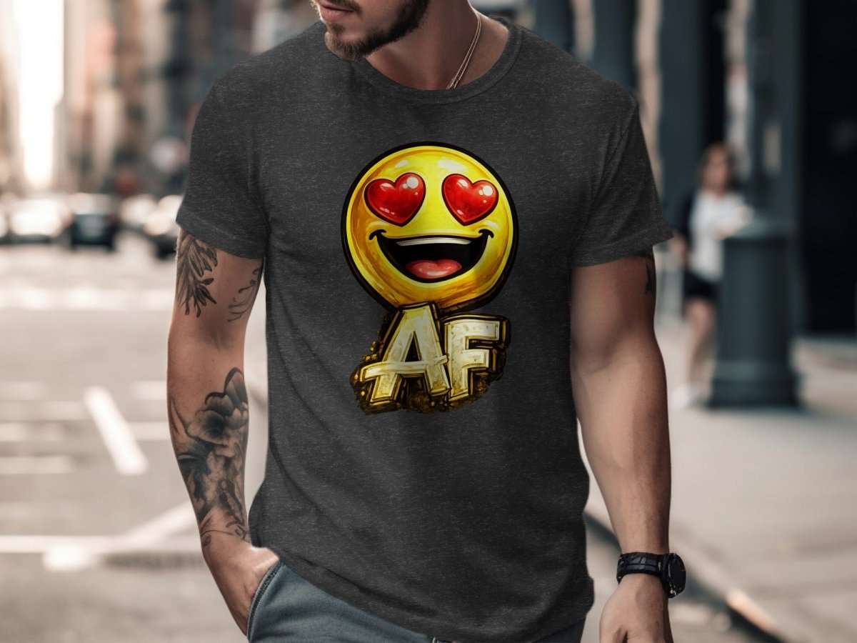 Heart Eyes Emoji AF Edition T-Shirt - Anything AF