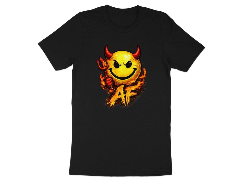 Hellfire Devil Emoji AF Edition T-Shirt - Anything AF