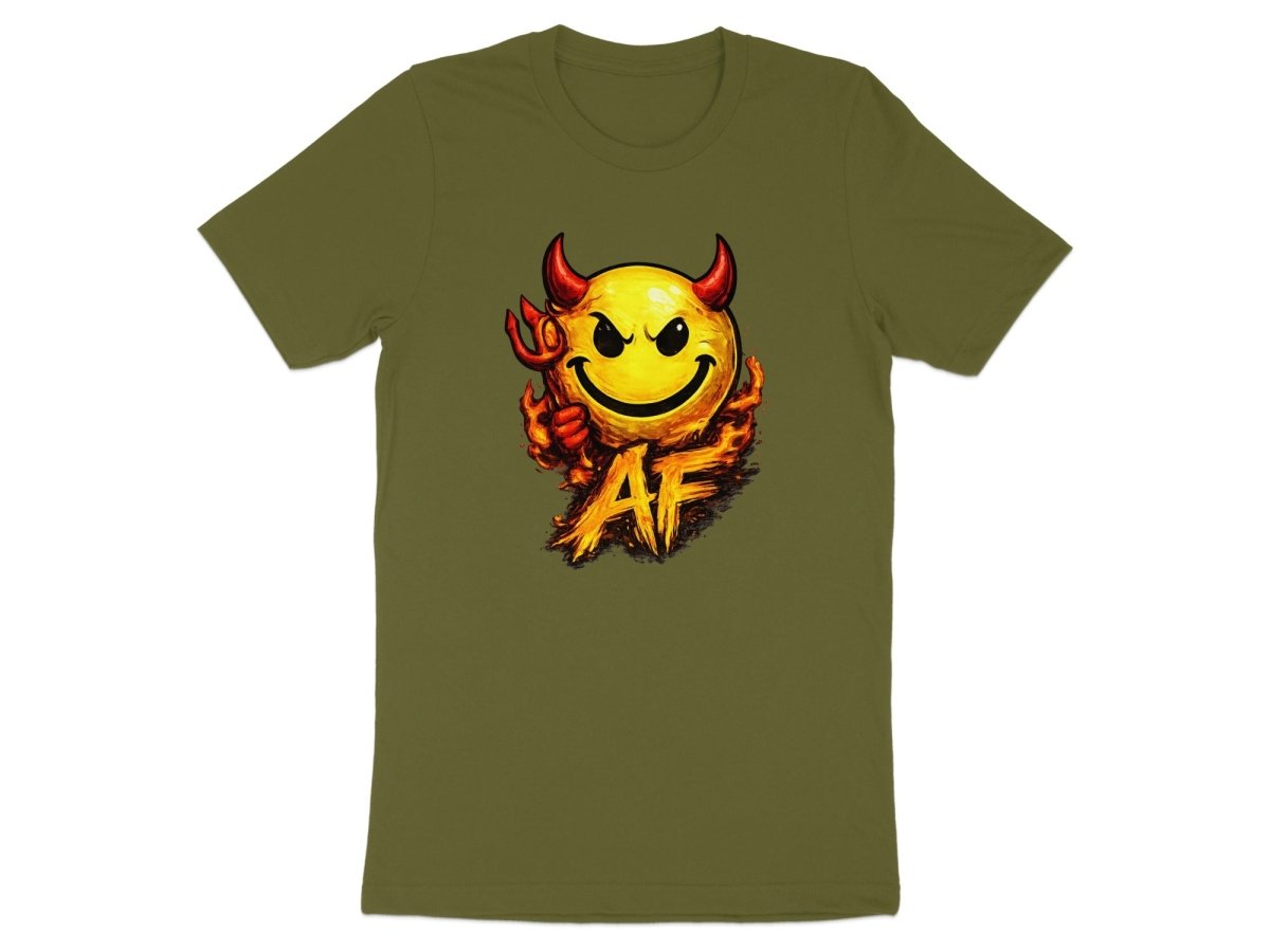 Hellfire Devil Emoji AF Edition T-Shirt - Anything AF