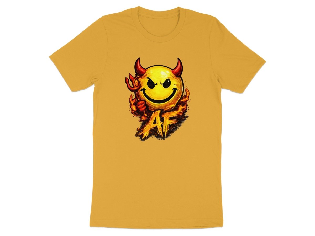 Hellfire Devil Emoji AF Edition T-Shirt - Anything AF
