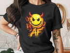 Hellfire Devil Emoji AF Edition T-Shirt - Anything AF