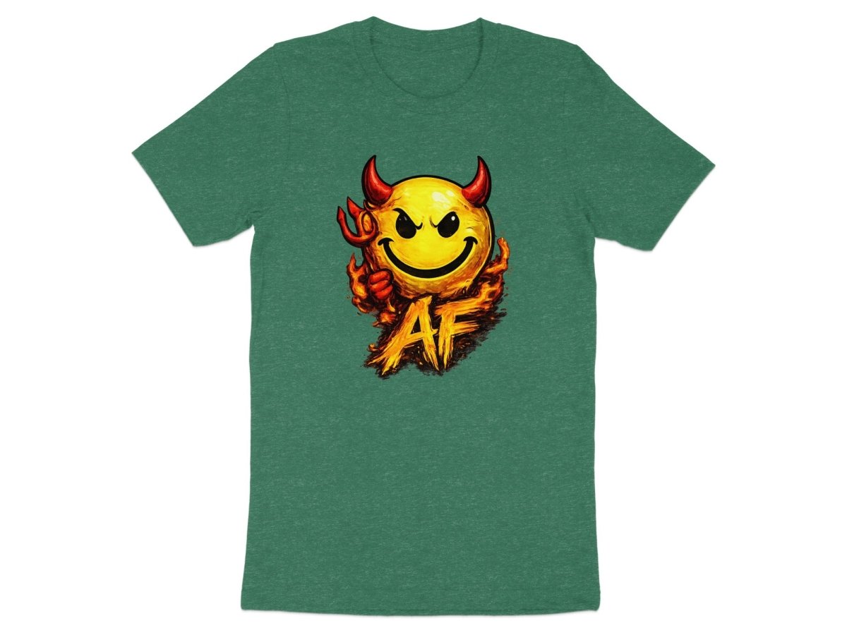 Hellfire Devil Emoji AF Edition T-Shirt - Anything AF