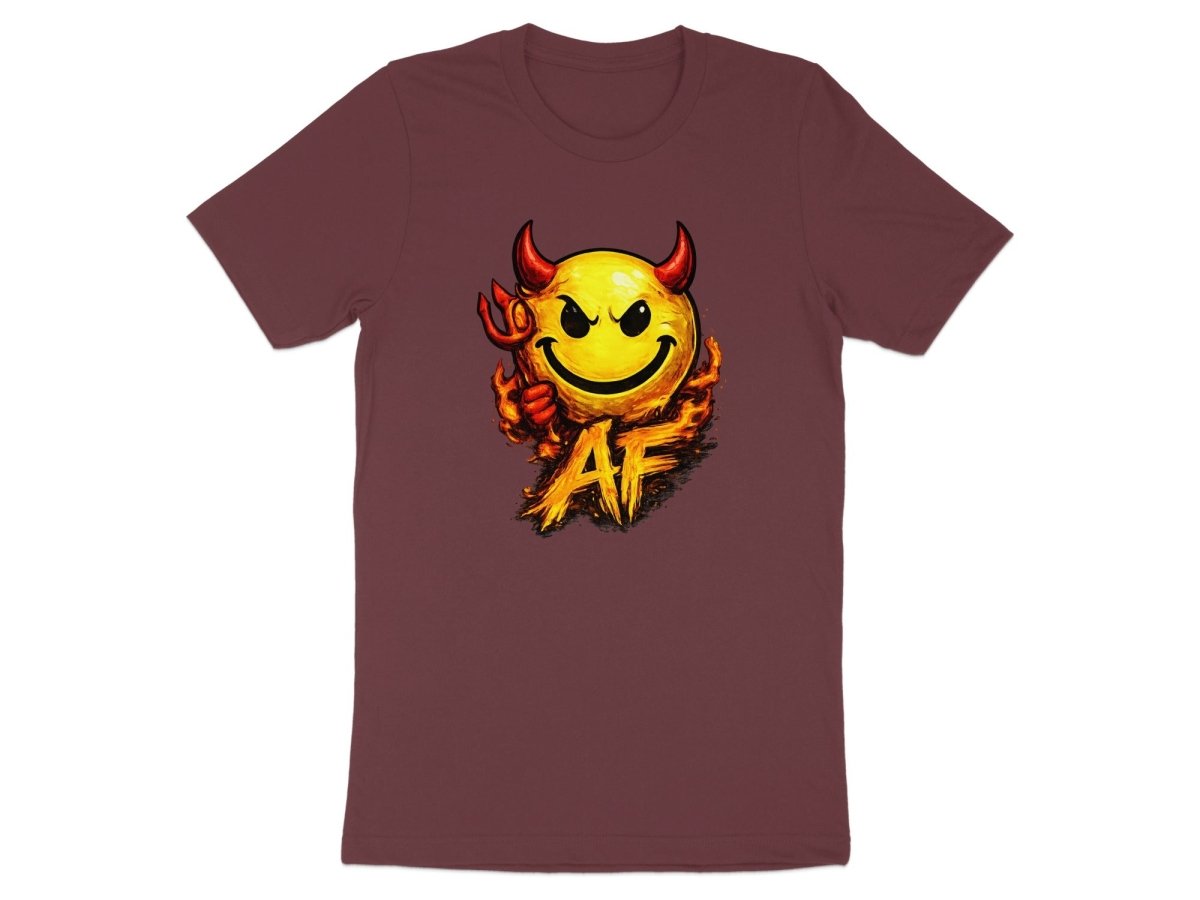 Hellfire Devil Emoji AF Edition T-Shirt - Anything AF