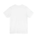 Plain back of the White Indiana Midwestern As Fuck tee, no print on the reverse