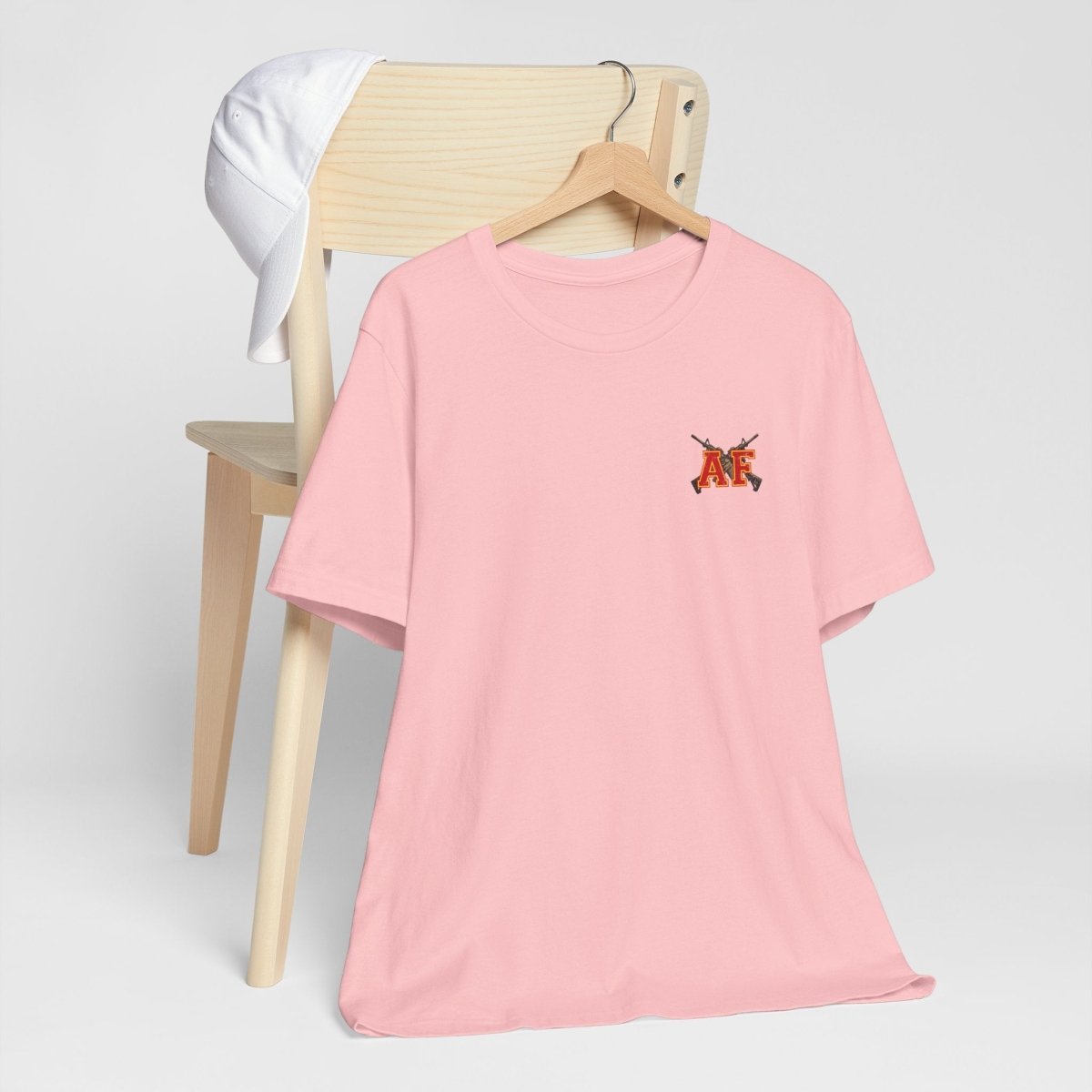 Marine AF Shirt | Marine As Fuck Double-Sided USMC Inspired T-Shirt | Front Pocket AF & Back Print - Anything AF