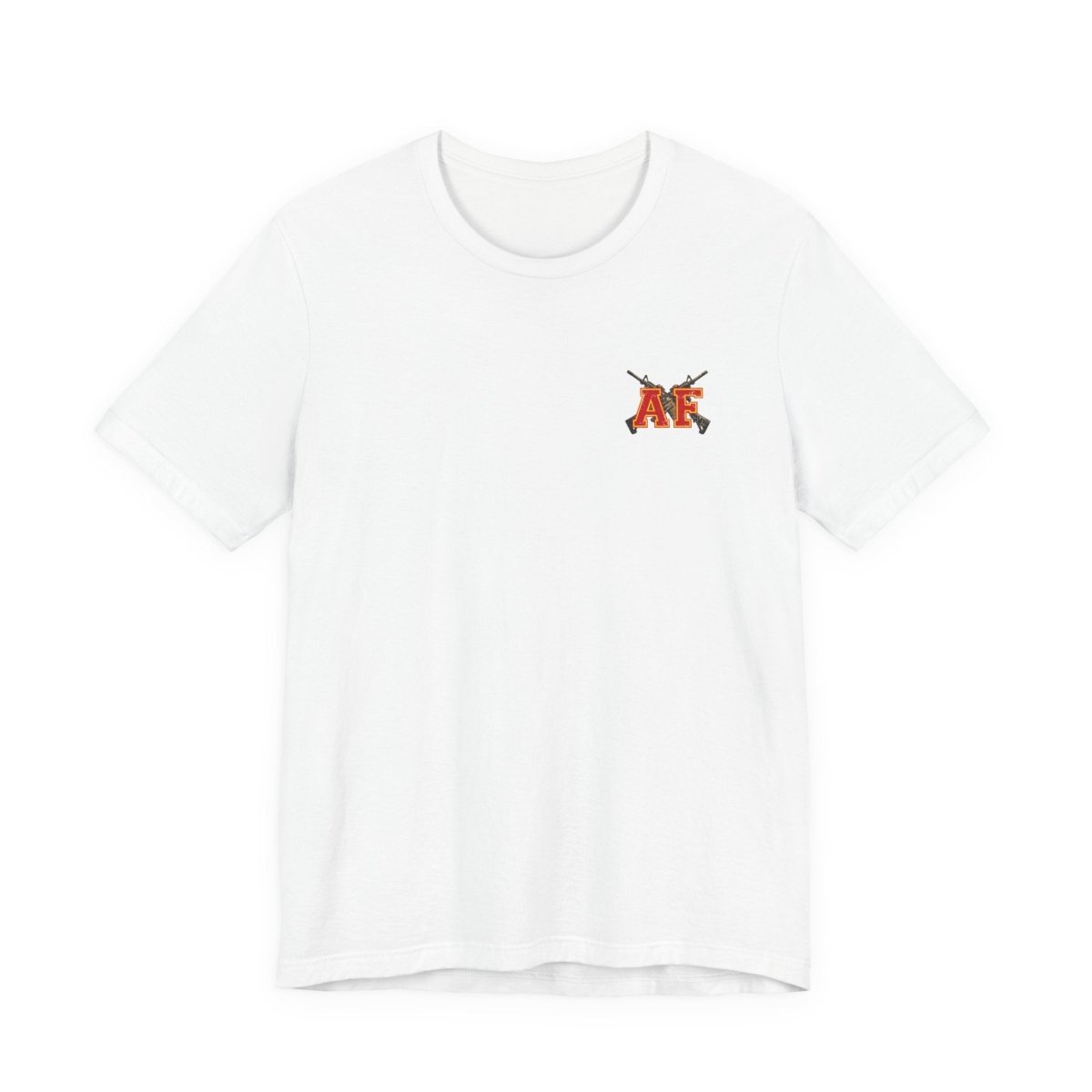 Marine AF Shirt | Marine As Fuck Double-Sided USMC Inspired T-Shirt | Front Pocket AF & Back Print - Anything AF