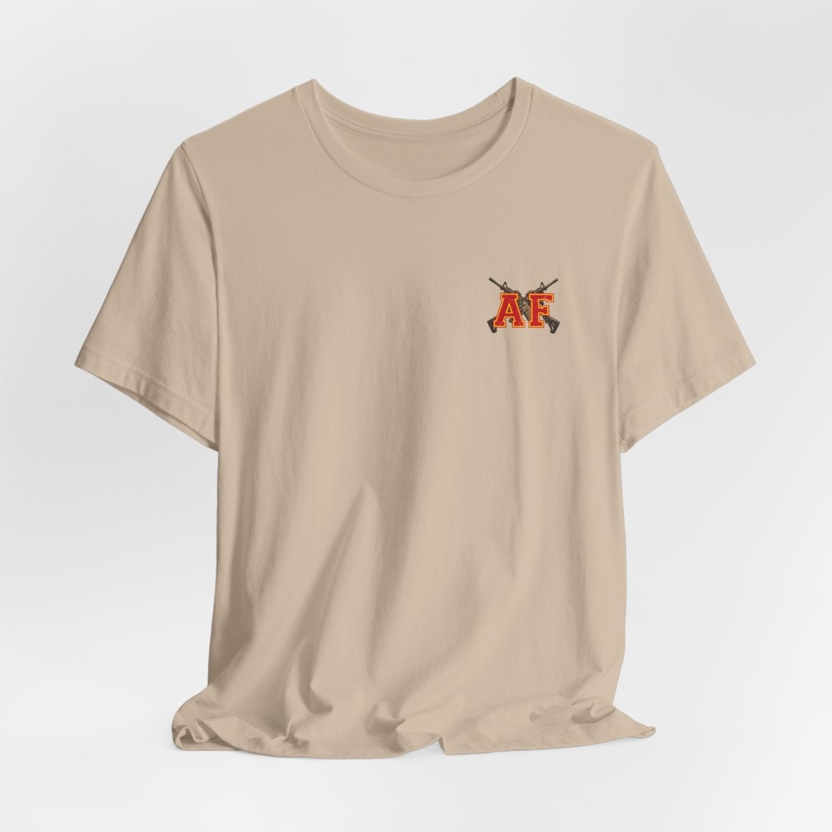 Marine AF Shirt | Marine As Fuck Double-Sided USMC Inspired T-Shirt | Front Pocket AF & Back Print - Anything AF