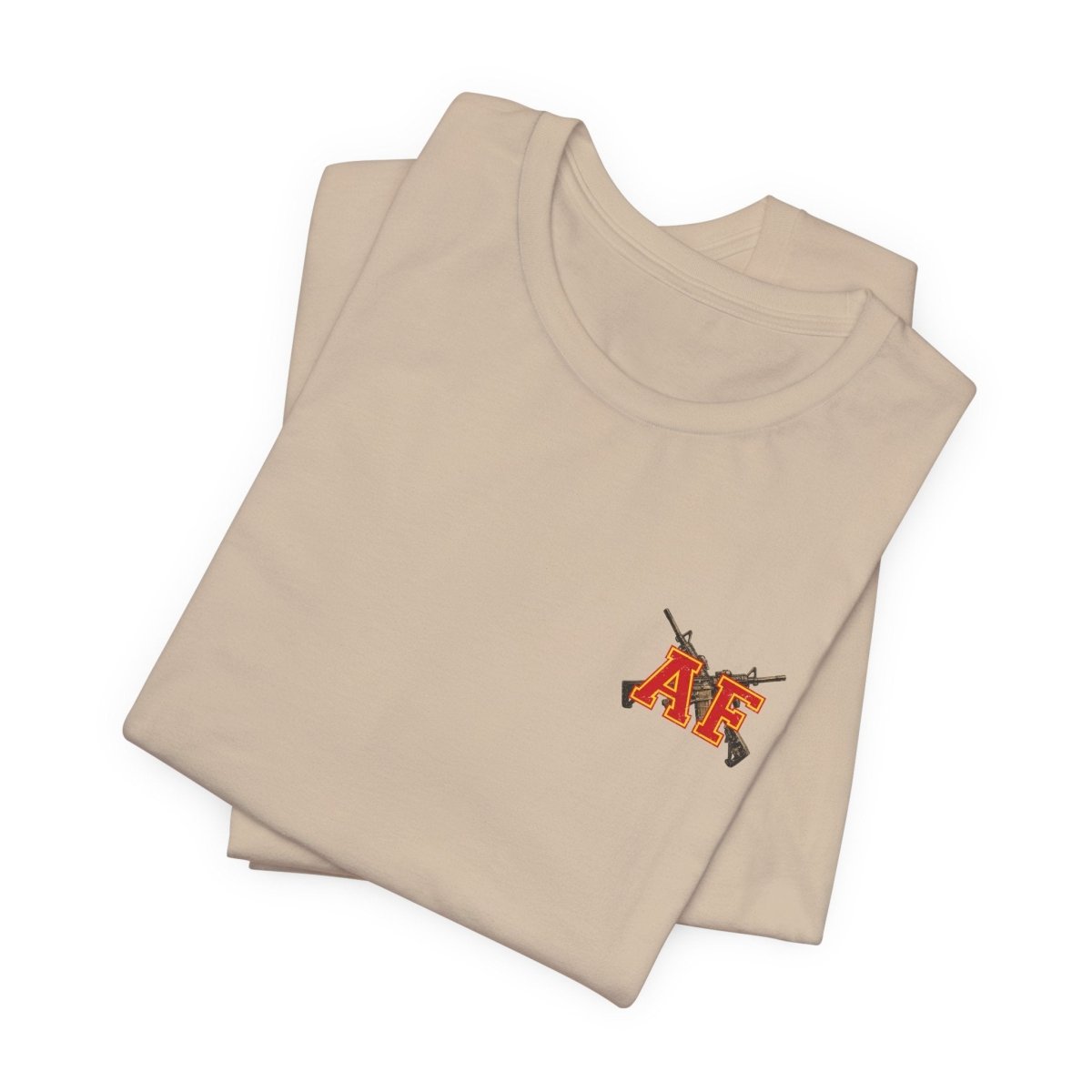 Marine AF Shirt | Marine As Fuck Double-Sided USMC Inspired T-Shirt | Front Pocket AF & Back Print - Anything AF