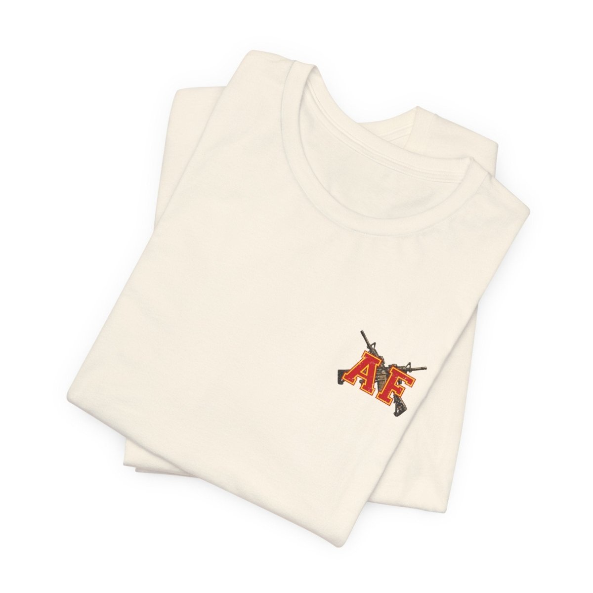 Marine AF Shirt | Marine As Fuck Double-Sided USMC Inspired T-Shirt | Front Pocket AF & Back Print - Anything AF