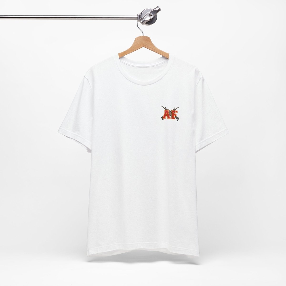 Marine AF Shirt | Marine As Fuck Double-Sided USMC Inspired T-Shirt | Front Pocket AF & Back Print - Anything AF