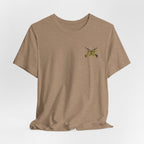 Marine AF Shirt | MARPAT Camo USMC Front & Back Print T-Shirt with Crossed Rifles - Anything AF