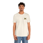 Marine AF Shirt | MARPAT Camo USMC Front & Back Print T-Shirt with Crossed Rifles - Anything AF