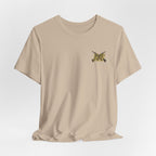 Marine AF Shirt | MARPAT Camo USMC Front & Back Print T-Shirt with Crossed Rifles - Anything AF