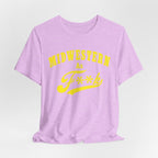 Midwestern AF Graphic Tee | Funny Midwest Culture Shirt with Vintage Style Yellow Print | Midwestern As F**k PG-13 Version - Anything AF