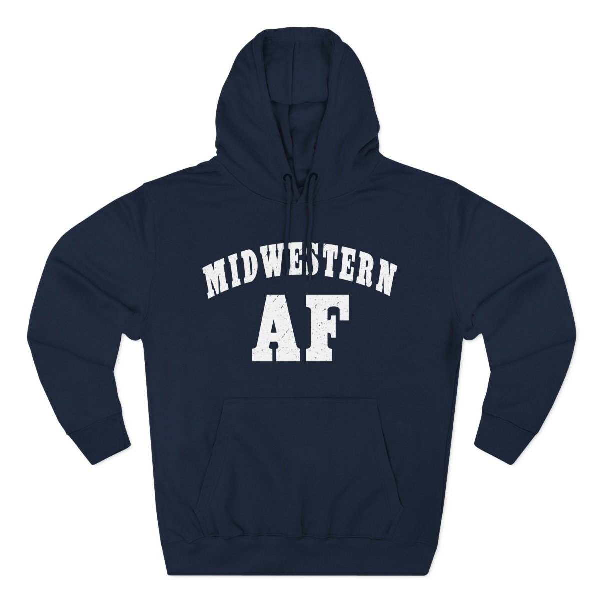 Midwestern AF Hoodie | Midwest Pride Fleece Sweatshirt - Anything AF