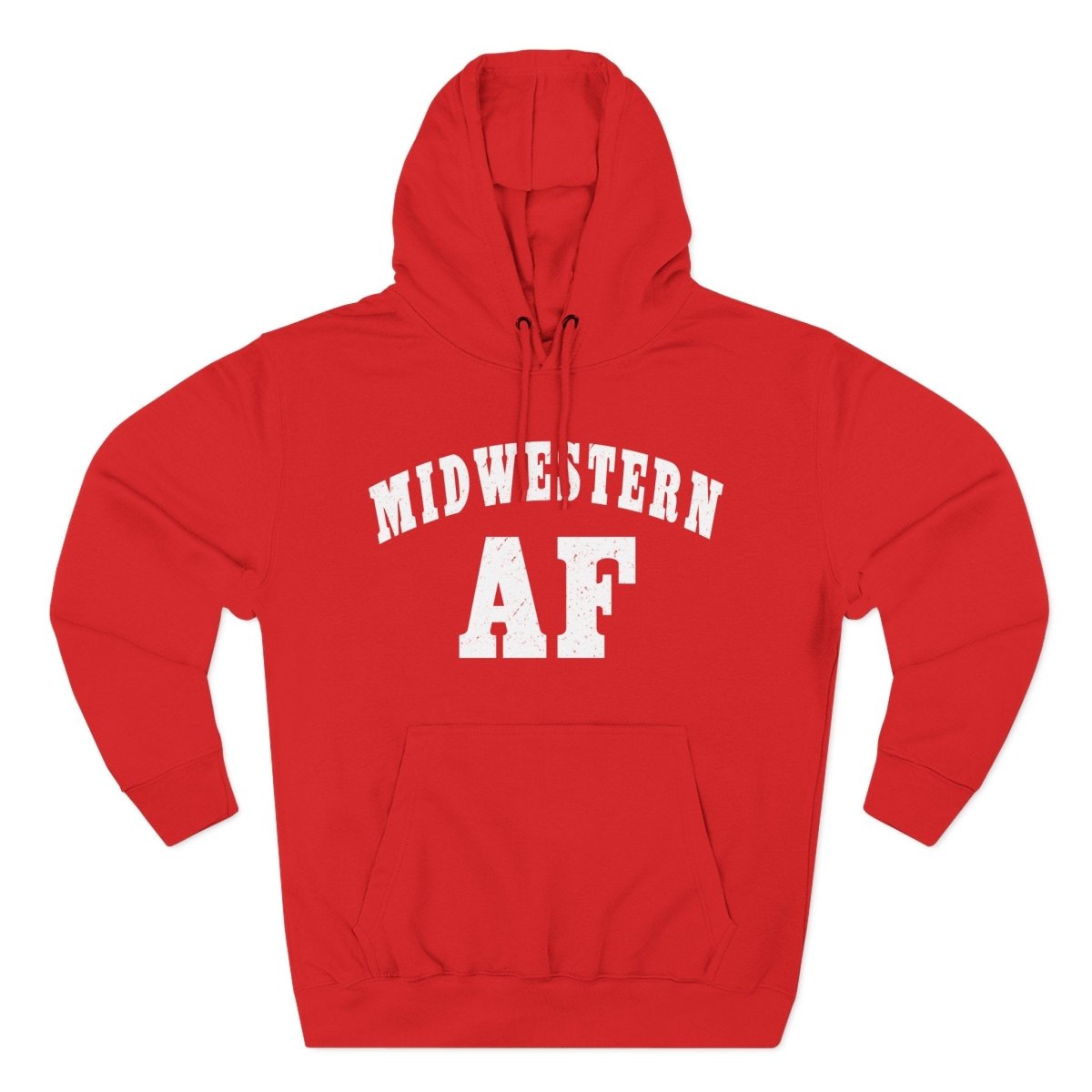 Midwestern AF Hoodie | Midwest Pride Fleece Sweatshirt - Anything AF