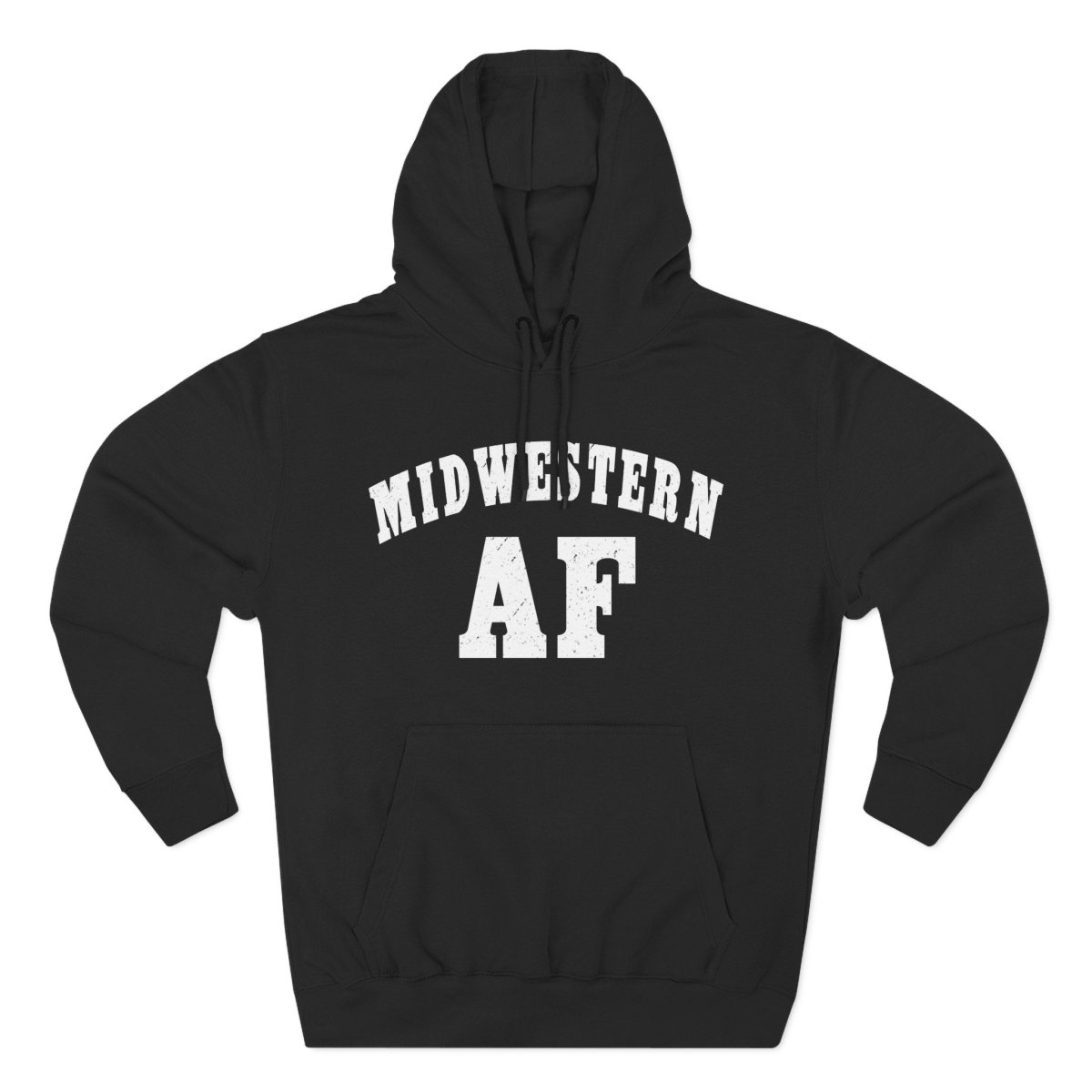 Midwestern AF Hoodie | Midwest Pride Fleece Sweatshirt - Anything AF