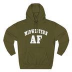 Midwestern AF Hoodie | Midwest Pride Fleece Sweatshirt - Anything AF