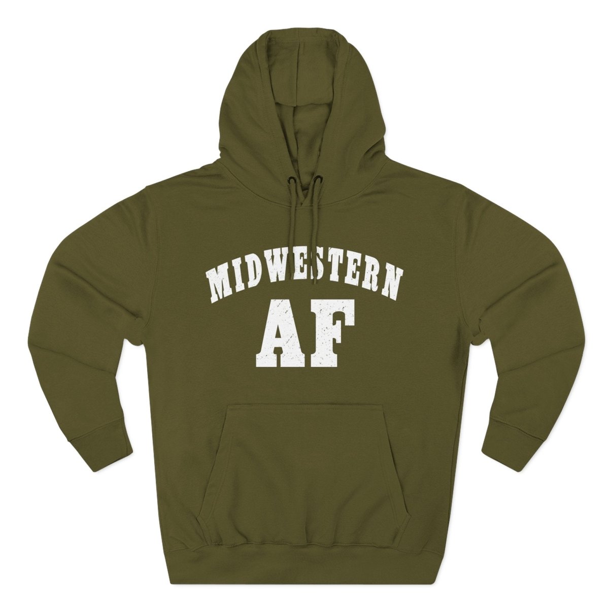 Midwestern AF Hoodie | Midwest Pride Fleece Sweatshirt - Anything AF