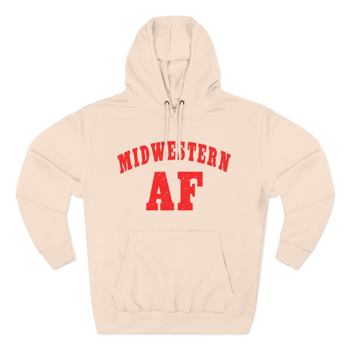 Midwestern AF Hoodie | Midwest Pride Fleece Sweatshirt - Anything AF