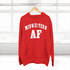 Midwestern AF Hoodie | Midwest Pride Fleece Sweatshirt - Anything AF