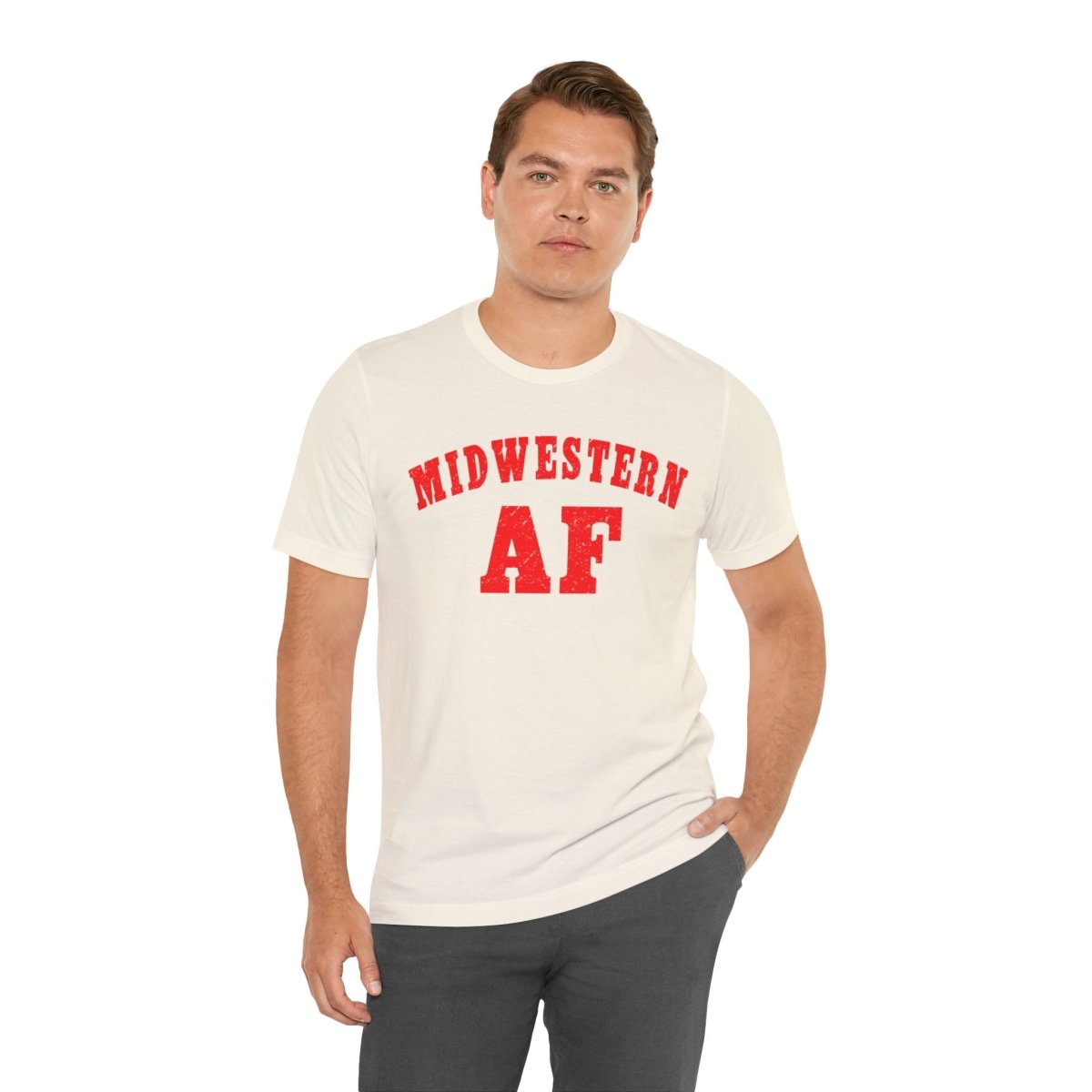 Midwestern AF Shirt | Funny Midwest Pride Graphic Tee for True Midwesterners - Anything AF