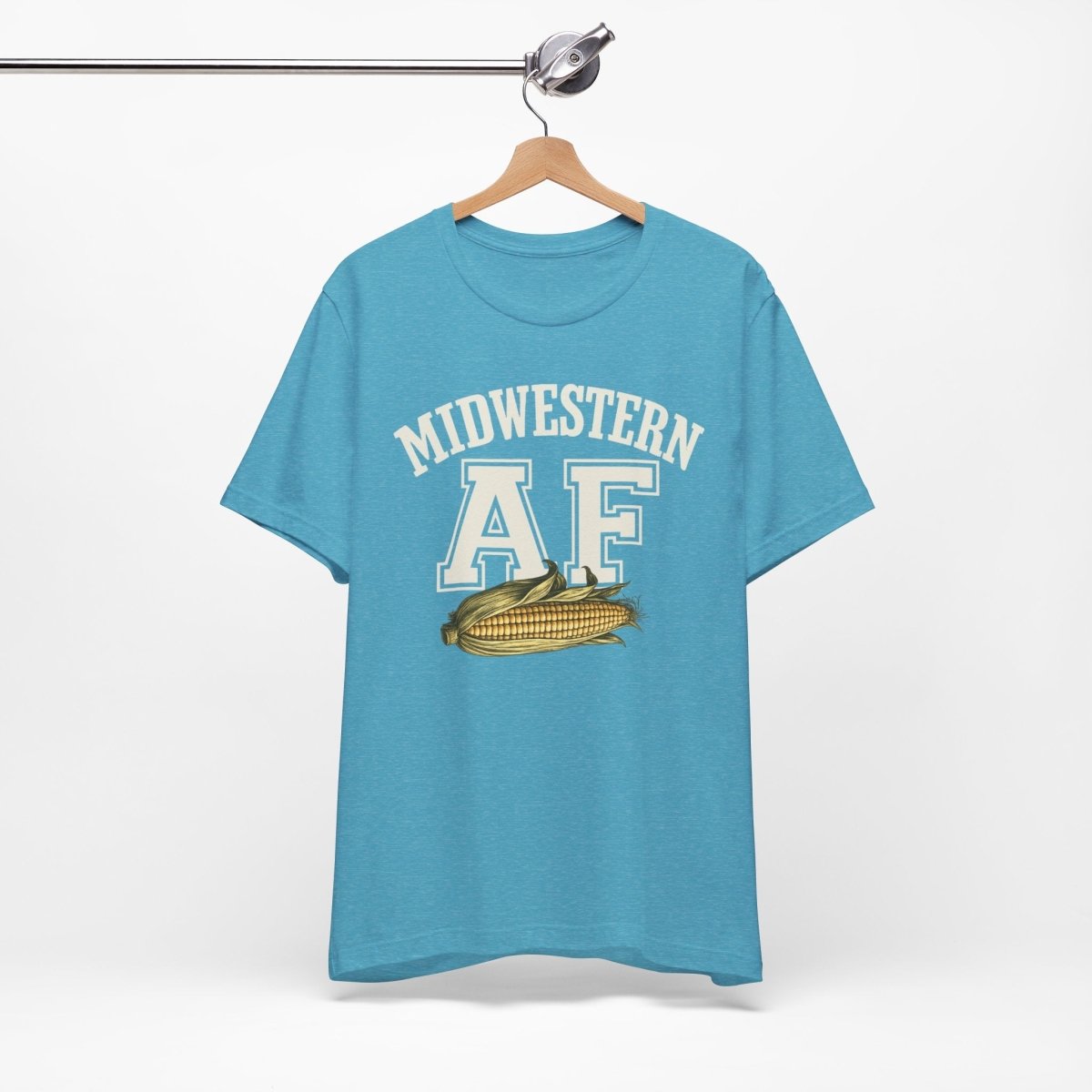 Midwestern AF T-Shirt – Corn Graphic | Midwest Pride Graphic Tee - Anything AF