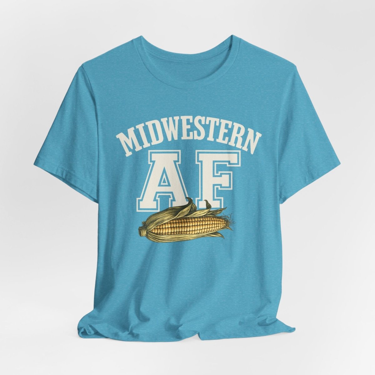 Midwestern AF T-Shirt – Corn Graphic | Midwest Pride Graphic Tee - Anything AF