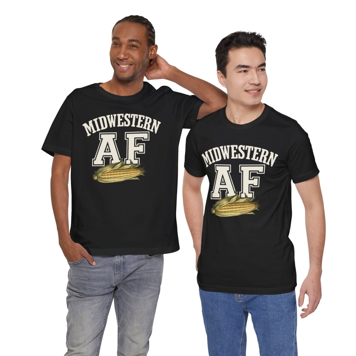 Midwestern AF T-Shirt – Corn Graphic | Midwest Pride Graphic Tee - Anything AF